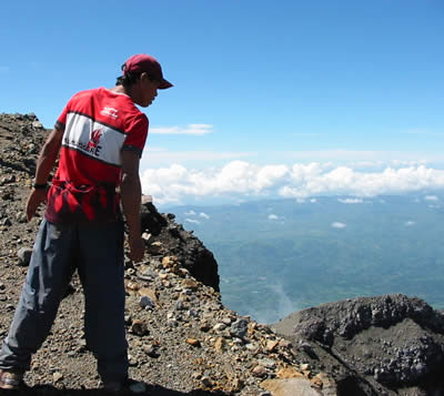 volcano climbing