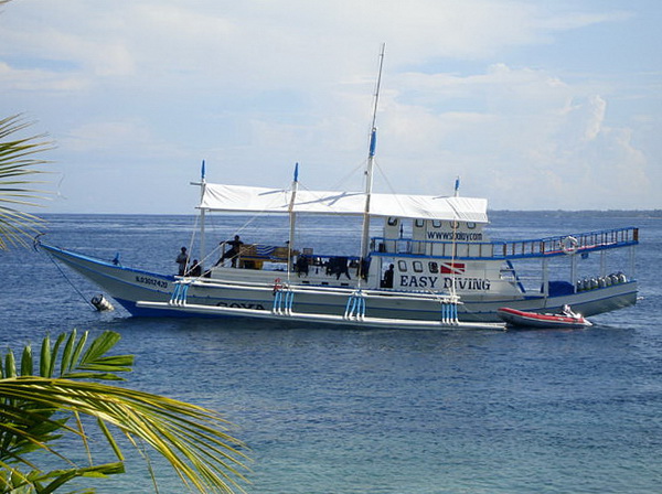 dive safari philippines - outrigger bance