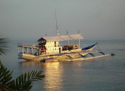 on dive safari in the philippines